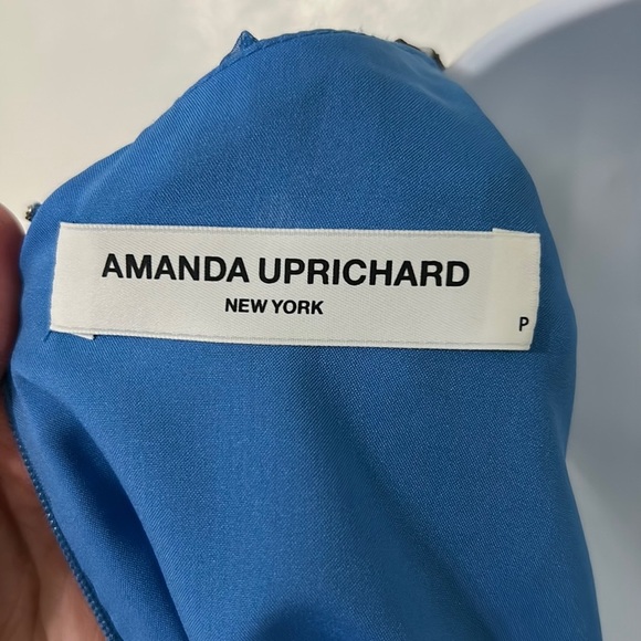 AMANDA Uprichard Maxi Long Blue Dress Size S Please see measurements below 👇 - Picture 6 of 12